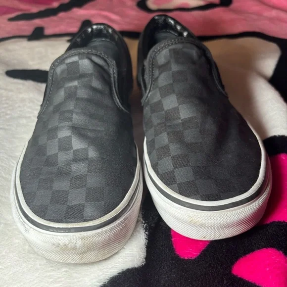 Vans Slip-On Checkerboard Skate Shoe - Picture 9 of 14